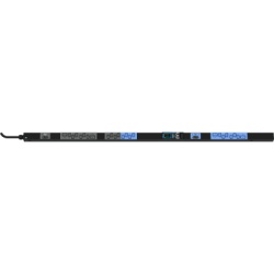 HOFFMAN EN6325 PDU Inteligente Enlogic / 24 Tomas (20) C13 + (4) C19 / 230 Vca Monofásico 32 A / 7.4 kVA / Medición y Switcheo por Toma / 2 Breakers 16 A / 0U Vertical 1.80 m (5.9 ft)