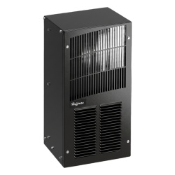 HOFFMAN T200216G201 Aire Acondicionado Compacto Para Exterior Uso en Gabinetes de Telecomunicaciones de Grado Industrial Frio T20 2000 BTU 115 Vca de Acero Color Negro