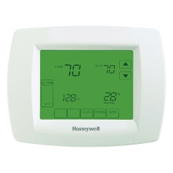 HONEYWELL BMS TB3026B Termostato de funciones fijas BACnet para fancoil y bomba de calor 19 aplicaciones precargadas pantalla tactil