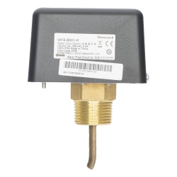 HONEYWELL BMS WFS-8001-H Interruptor de flujo de agua tipo paleta con salida SPDT para proteccion por interbloqueo en sistemas HVAC