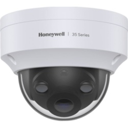 HONEYWELL HC35W48R3 Cámara Mini Domo IP / 8 MP / Lente Fijo 2.8 mm / WDR 120 dB / IR 40 m / IP66 IP67 IK10 / PoE / NDAA