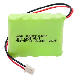 HONEYWELL HOME RESIDEO KO257 Batería de Respaldo / NiMH / 6V / 700 mAh / Para Repetidor 5800RP