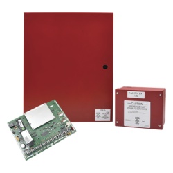 HONEYWELL HOME RESIDEO VISTA-128-FBP Panel de incendio e intrusión / 8 zonas cableadas expandible a 128 / 8 particiones / Cableado, inalámbrico y V-Plex