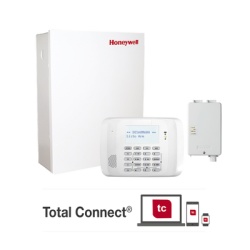 HONEYWELL HOME RESIDEO VISTA-48/62RF4G Kit de alarma / Panel Vista-48LA / Teclado alfanumérico / Receptor inalámbrico serie 5800 / Comunicador celular LTE