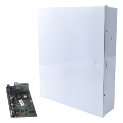 HONEYWELL HOME RESIDEO VISTA-48LA Panel de intrusión / 8 zonas cableadas expandible a 48 / 3 particiones / Compatible serie inalámbrica 5800 / Con gabinete