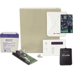 HONEYWELL HOME RESIDEO VISTA48-60RF-DXFULLWIFI Kit de panel de control antirrobo VISTA-48LA con teclado-receptor inalámbrico 6160RF, comunicador WiFi DX FULL WIFI, batería y transformador