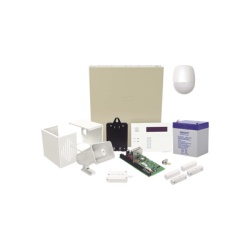 HONEYWELL HOME RESIDEO VISTA48ECO/6160RF Kit panel de alarma cableado VISTA-48 / teclado-receptor 6160RF / sensor PIR / 2 contactos magnéticos / sirena 30 W / batería y transformador