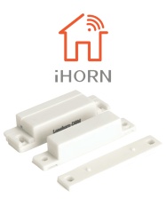 HORN LGH018012 IHORN HO03 - Contacto Magnetico Alambrico / Compatible Con DSC / RISCO / IHORN / Salida NC