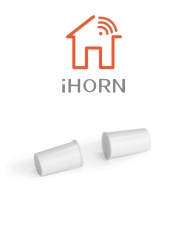 HORN LGH1180001 HORN HO03C- Contacto Magnetico Alambrico de Empotrar / Compatible Con DSC / RISCO / IHORN / Salida N.C.