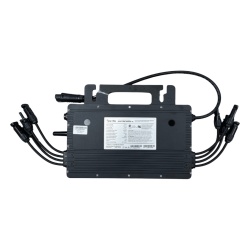 HOYMILES HMS2000DW4T Microinversor 2 Kw WIFI 220 Vca para Interconexion a Red Electrica IP67 Conexion para Cable Troncal soporta oversizing a 4 Modulos de Hasta 670 W