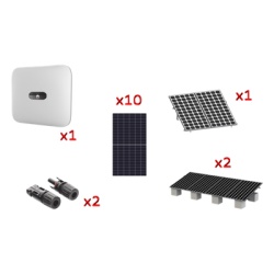 HUAWEI FUSIONSOLAR SUN20006KTKIT Kit Solar Interconexion / 6 kW 220Vca / Inversor HUAWEI/ Montaje Incluido