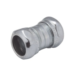 HUBBELL HUB-2922 Cople Compresion de Acero Galvanizado para Pared Delgada de 1/2".