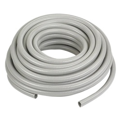 HUBBELL HUB-G1050 Manguera hermetica flexible tipo PolyTuff no metalica gris de 1/2" 100 pies. Uso comercial/industrial.