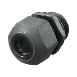 HUBBELL HUB-SEC-100BA Conector de cable estilo europeo para conductores de 0.59" a 1 " 1" gris.