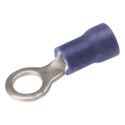 HUBBELL HUB-TP1-410 Zapata Terminal de Ojillo para Tornillo 3/16 in (5 mm) calibre 16-14 AWG con aislamiento de vinilo.
