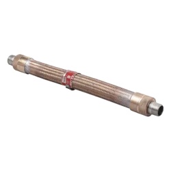 HUBBELL KILLARK HUB-ECF118 Cople Flexible con Trenzado de Bronce de 1/2" x 18".