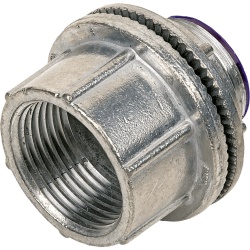 HUBBELL KILLARK HUB-WH2 Conector Hub / Zinc / 3/4" / Resistente a Intemperie / Áreas Peligrosas / Terminación Natural
