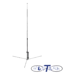 HUSTLER G2-537 Antena Base Rango de Frecuencia 26.960 - 27.400 MHz y de 10 m