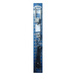 HUSTLER HQD Antena Dual Movil para Rango de Frecuencia de Banda Civil (CB) 26.960 - 27.400 MHz.