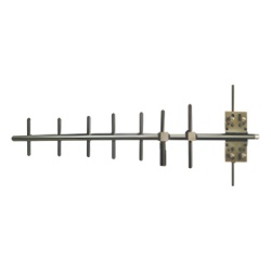 HUSTLER YU10-92860N Antena Base Direccional 928-960 Mhz 10 dB de ganancia. Soporta vientos de hasta 258 Km/h Conector N Hembra