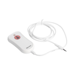 IBERNEX NX0881 Pulsador de Llamada para Paciente Encamado ? Boton Braille Resistente a Liquidos y Facil de Localizar en la Oscuridad