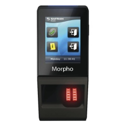 IDEMIA (MORPHO) 293-673-644 Lector de Huellas Serie Sigma lite + (plus) con lector iClass PoE IP65 aprobado por FBI
