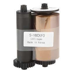 IDP 659000 Cinta de impresion FULL COLOR + UV/ Marca de AGUA ULTRAVIOLETA/ Compatible con SMART50 y SMART30