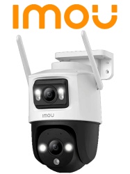 IMOU DHT0150055 IMOU Cruiser Dual 10MP (IPC-S7XN-10M0WED ) - Camara IP PT Dual Wifi Full Color con lente Fijo de 5 Megapixeles Lente PT 5 Megapixeles. Cuenta con 30 m de Iluminacion Nocturna y Audio