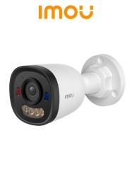 IMOU PS3D 5MP - Cámara Bullet IP de 5 Megapixeles/ Lente Fija 2.8mm/ Smart Color/ Iluminación 25 Mts IR/ Detección de Personas y Vehículos/ Audio Bidireccional/ Soporta MicroSD 512GB/ AOR mode/ Disuasión Activa /PoE/ IP67/ H.265