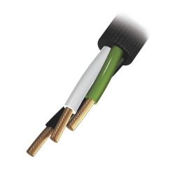 INDIANA RQ39/100M Bobina de 100 Metros / Cable Electrico de Uso Rudo / 3 Hilos Calibre 10 AWG / Hasta 600 V.