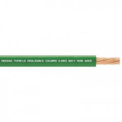 Cable Eléctrico de Cobre Recubierto THW-LS Calibre 14 AWG 19 Hilos Color  blanco (100 metro)
