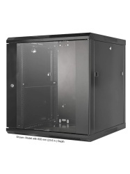INTELLINET ITL4970009 INTELLINET - 711906 - Gabinete mural de 19" 12U Ensamblado / 12U 450 mm de profundidad Ensamblado negro