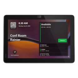 JABRA SCHEDULER-JABRA Panel de Programacion de Salas / Pantalla Tactil 10.1" / Resolucion 1920x1200 / Android 13 / PoE IEEE 802.3af / Wi-Fi 802.11ac / Bluetooth 5.2 / Certificado Microsoft Teams y Zoo