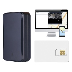 JIMIIOT LL301KIT2 KIT Rastreador vehicular magnetico / Especial para contenedores u oculto en vehiculo / bateria de larga duracion / incluye una licencia anual para plataforma EPCOMGPSCODE y SIM500MB2