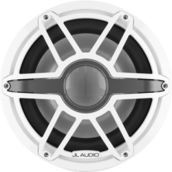 JL AUDIO 10-03286-00 Subwoofer Náutico JL Audio M7 / 12" / Rejilla Deportiva Blanca / Deflector Infinito / 600 W RMS / 4 Ω / Sensibilidad 86.7 dB / Cono de Polipropileno Relleno de Mica / Montaje 306 mm (12.0625 in) / Profundidad de Montaje 202 mm