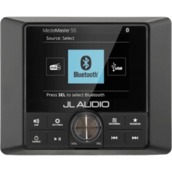 JL AUDIO 10-03365-00 Reproductor Multimedia Estéreo Náutico / Resistente a la Intemperie IP67 / Pantalla LCD TFT Color 2.8 in (71 mm) / Resolución 320 x 240 / Bluetooth / DAB+ / Multi-Zone / NMEA 2000 / 4 x 25 W RMS / Alimentación 10-16 VCC