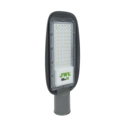 JWJ JALP02-50X Luminaria LED de 50 W/ 100 - 265 V CA ~50/60 Hz / Fotocelda / Color Blanco/ Dimensiones 160 x 390 x 78 mm / Angulo de Luz 135Â°.