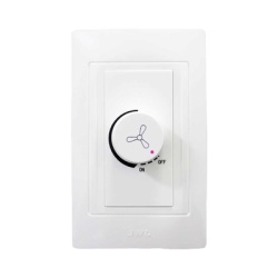 JWJ JTL-B72-30 Dimmer Rotativo para Ventilador 300W 127 V 60 Hz.