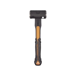 KLEIN TOOLS H80696 Marro de Acero de Aleacion 2.72 kg. de Mango Robusto de Fibra de Vidrio con Agujero para Colgarse. Ideal para Demolicion Golpeo de estacas Insercion de cunas