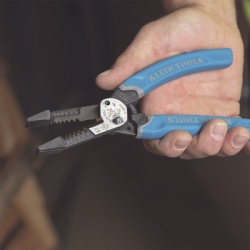 KLEIN TOOLS K120-35 Pelacables con Corte por Cizalla para Cable Solido 8-18 y Cable Trenzado 10-20 AWG. - Img 6