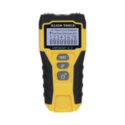 KLEIN TOOLS VDV526200 Tester de Cable LAN Scout? Jr. 2/ Para: Prueba aprobada/ Error de Cableado/ Falla de Circuito Abierto o Cortocircuito/ Par Dividido/ Blindaje.