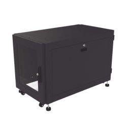 LINKEDPRO BY EPCOM LP-60100-12UR2 Gabinete Profesional de Piso para Telecomunicaciones de 12UR 1000 mm Profundidad Se envia el Gabinete armado.