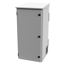LINKEDPRO BY EPCOM LP-FORTE-24U-R3 Gabinete de Exterior con Rack de 19" de 24U con Ventiladores y Termostato Se envia el Gabinete Armado (Montaje a poste o torre se vende por separado).