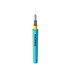 LINKEDPRO BY EPCOM LP-IC-OM3-R-12 Cable de Fibra Optica Multimodo OM3 50/125 12 Hilos para Interior Tight Buffer 900Âµm OFNR Riser Dielectrica Precio Por Metro (Hasta 2000 Metros (6562 Pies) en un Sol