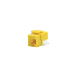 LINKEDPRO BY EPCOM LP-KJ-610-YE Modulo Jack Cat6 sin Herramienta (toolless) keystone - Color Amarillo
