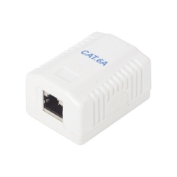 LINKEDPRO BY EPCOM LP-WP-40-C6A Caja de Pared con 1 Puerto Incluye 1 Jack STP Cat6A