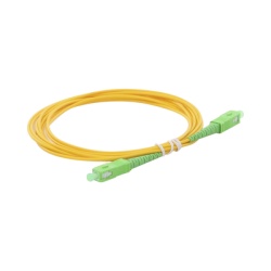 LINKEDPRO BY EPCOM LPSM2SCASCAS3 Jumper de Fibra Optica Monomodo SC/APC-SC/APC Simplex de 3 Metros (9.84 Pies) 2mm