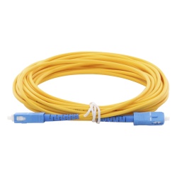 LINKEDPRO BY EPCOM LPSM3SCUSCUS6 Jumper de Fibra Optica Monomodo SC/UPC-SC/UPC Simplex de 6 Metros (19.69 Pies) 3mm