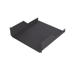 LINKEDPRO SCH-50-3U Charola para Soportar Equipos en Rack de 19 in Profundidad de 50 cm Color Negro 3U