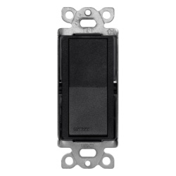 LUTRON ELECTRONICS SC4PSMNL Apagador de pared para 4 vias 15 A control de luces o ventiladores linea Claro